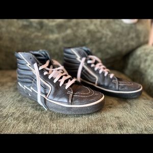 Vans SK8-Hi Bolt Black Leather